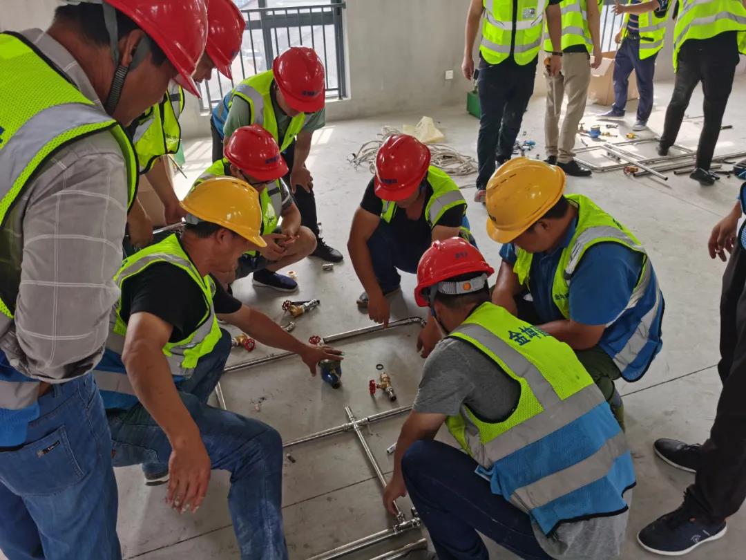 孝感水务“水工学堂”第五讲，昭通am8亚美施工装置培训活动圆满闭幕